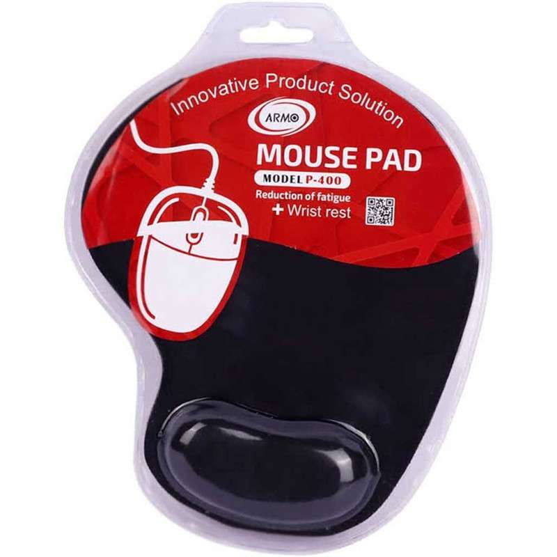 موس پد ارگونومی پک دار  آرمو مدل p-400